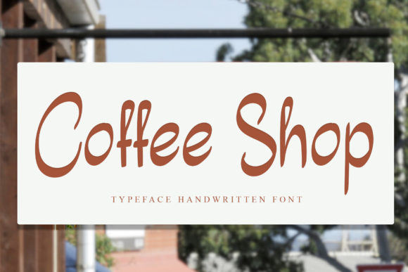 Coffee Shop Font Poster 1