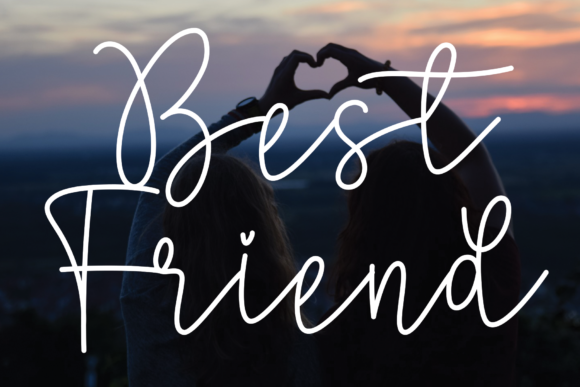 Coffee Valentine Font Poster 4