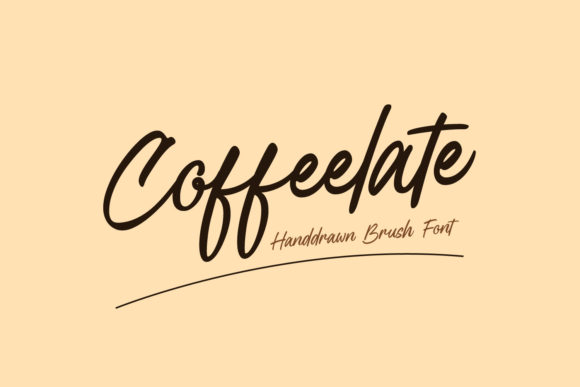 Coffeelate Font Poster 1