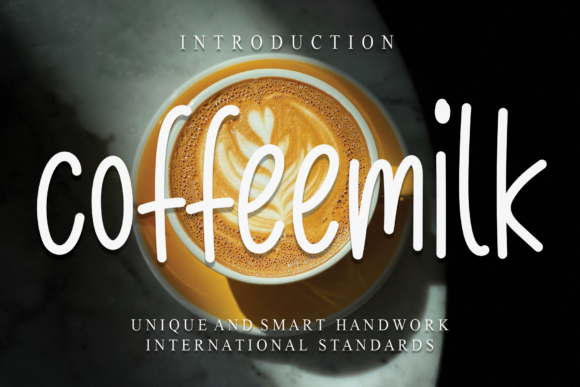 Coffeemilk Font Poster 1