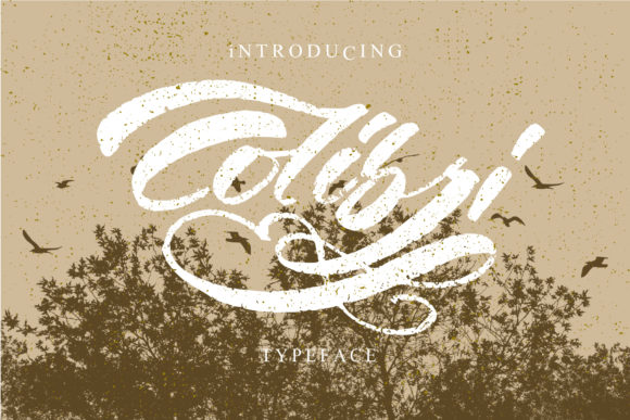 Colibri Font Poster 2