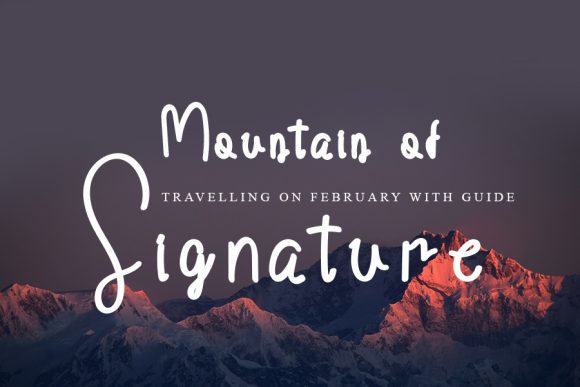 Collaboration Font Poster 2