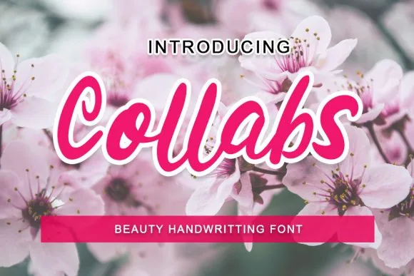 Collabs Font Collabs Font Poster 1