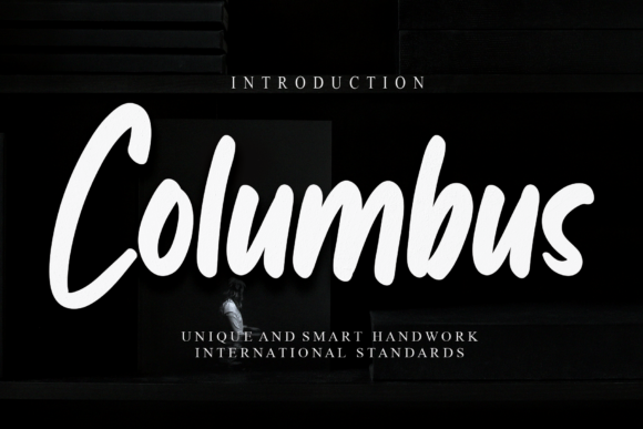 Columbus Font Poster 1