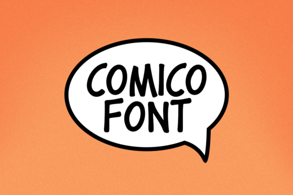 Comico Font Poster 1