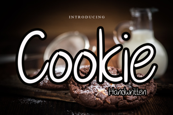 Cookie Font Poster 1
