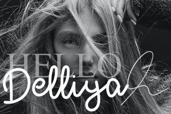 Cools Women Font Poster 2
