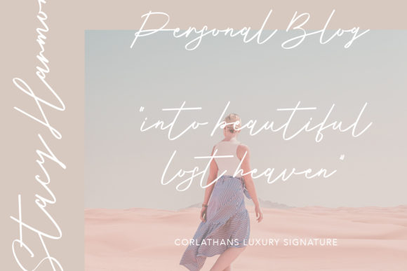 Corlathans Font Poster 10