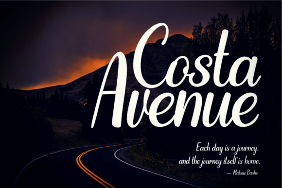 Costa Avenue Font