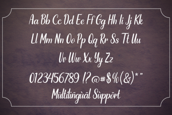 Costa Avenue Font Poster 9