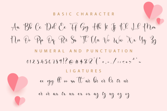 Couple Goals Font Poster 11