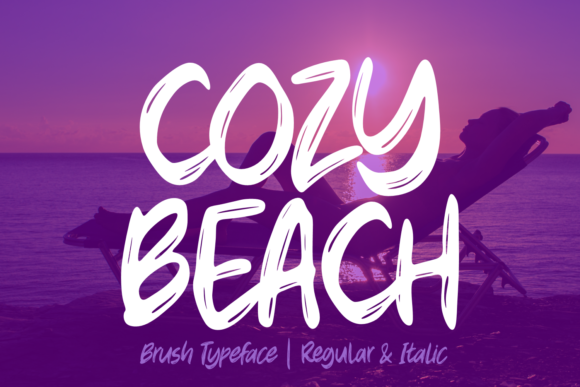 Cozy Beach Font Poster 1