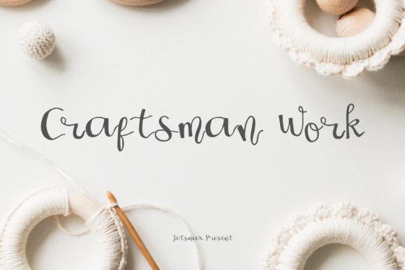 Craftsman Work Font