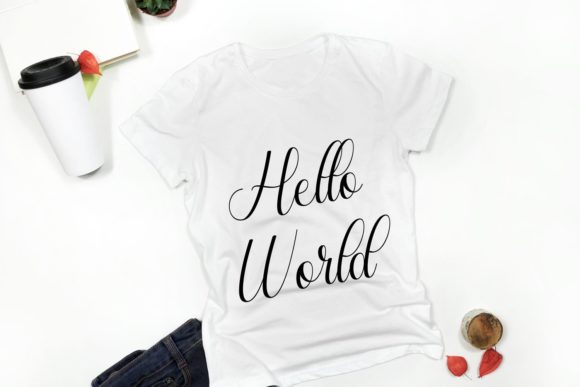 Crafty Holiday Font Poster 3