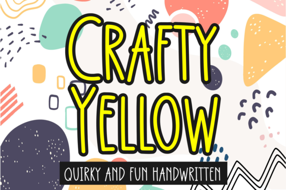 Crafty Yelow Font