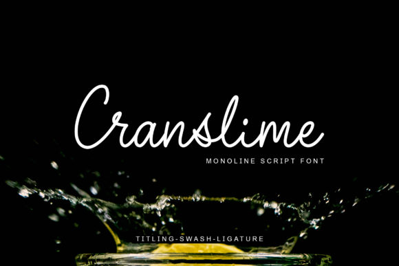Cranslime Font Poster 1