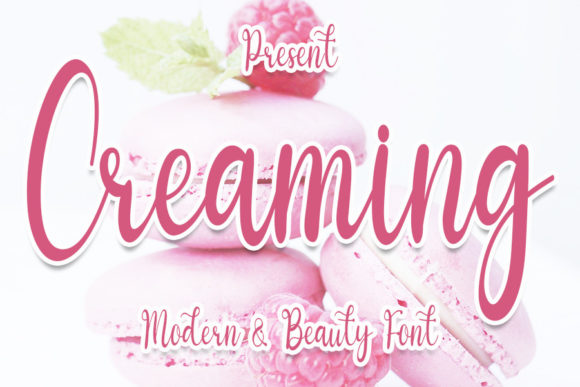 Creaming Font