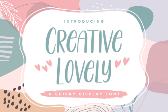 Creative Lovely Font