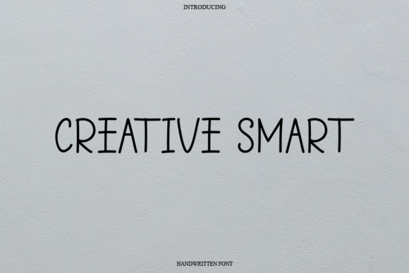 Creative Smart Font Poster 1
