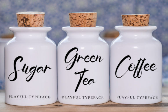 Creative Watercolor Font Poster 2