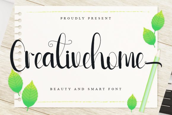Creativehome Font Poster 1