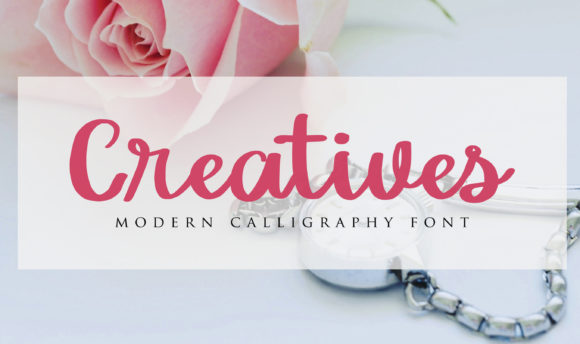 Creatives Font Poster 1