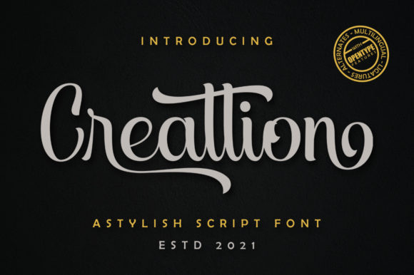 Creattion Font