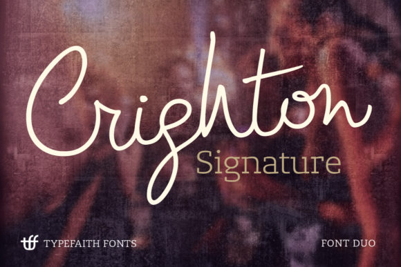 Crighton Font Poster 1