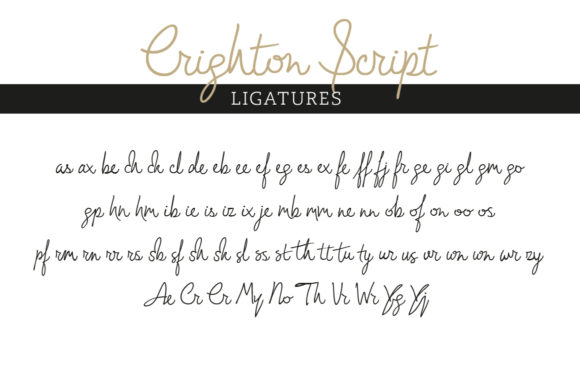 Crighton Font Poster 11