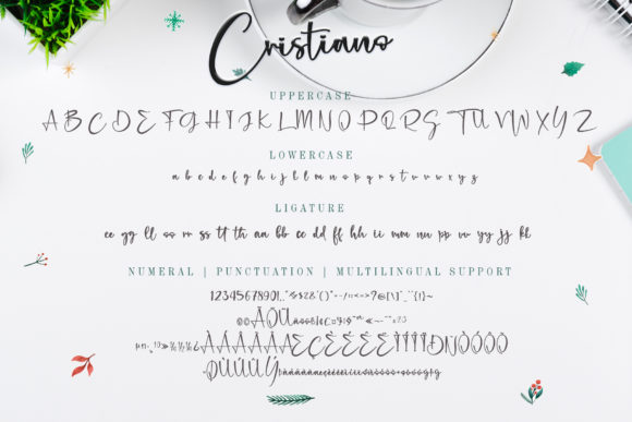 Cristiano Font Poster 8