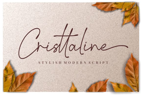 Cristtaline Font