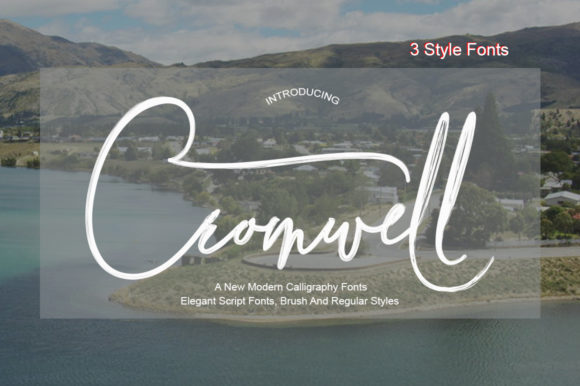 Cromwell Font Poster 1
