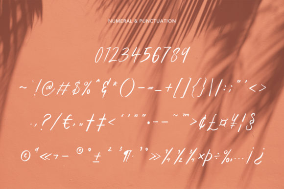 Crotches Font Poster 12
