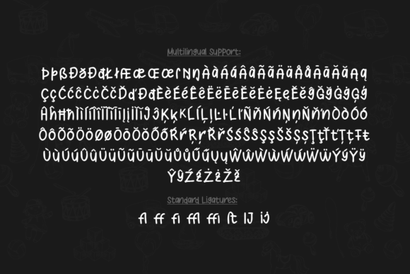 Culpa Font Poster 6