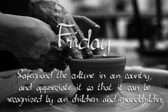 Culture Font Poster 2