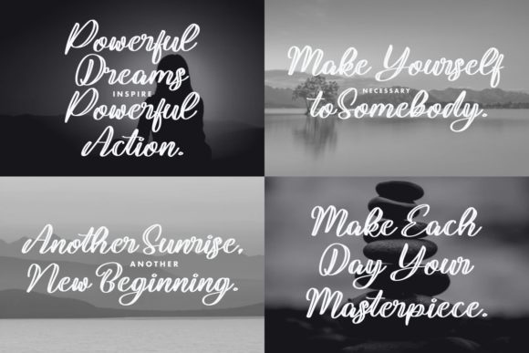 Cupink Font Poster 4