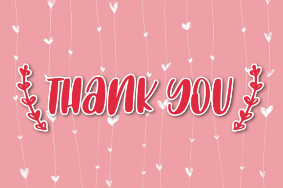 Cute and Cake Font Poster 4