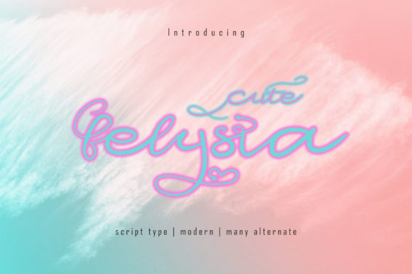 Cute Felysia Font