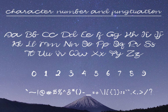 Cute Felysia Font Poster 5