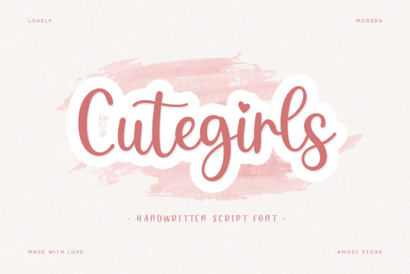 Cutegirls Font Poster 1