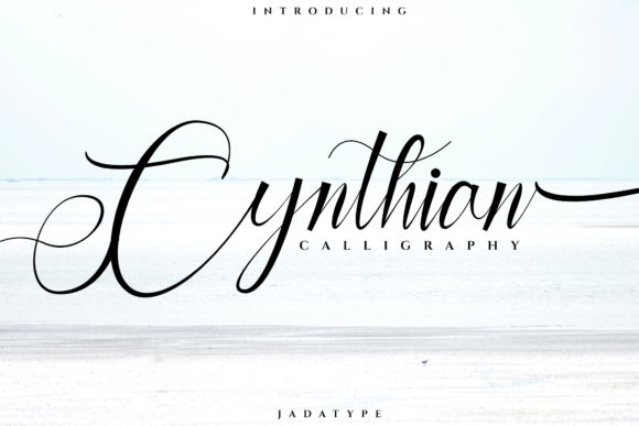 Cynthian Font Poster 1