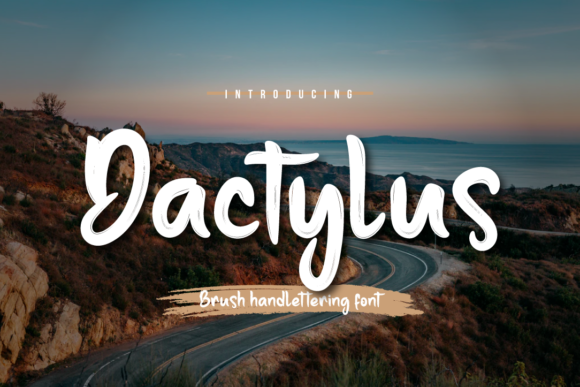 Dactylus Font Poster 1