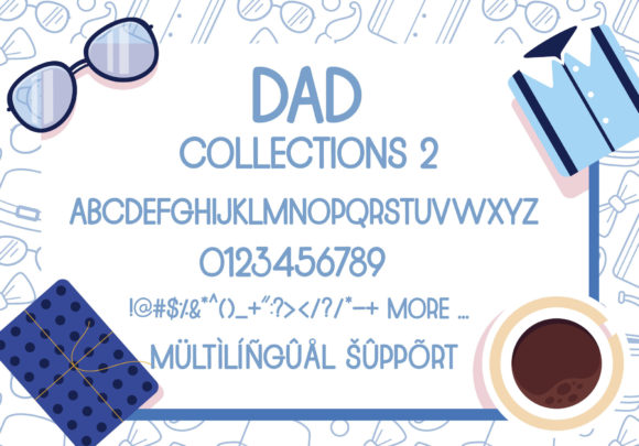 Dad Collections Font Poster 10