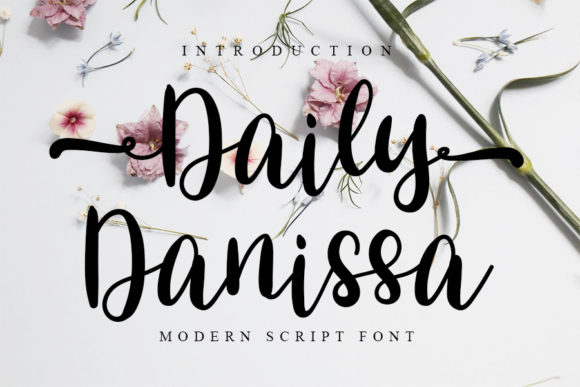 Daily Danissa Font Poster 1