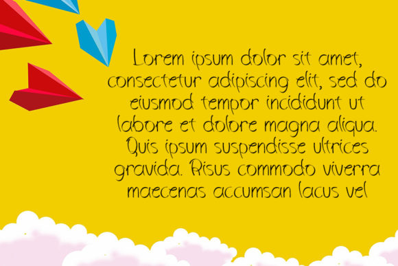 Daisy Dash Font Poster 3