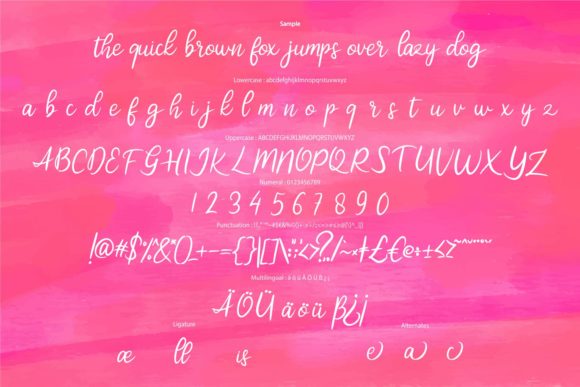 Daitane Font Poster 6