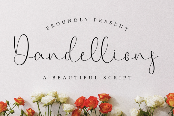 Dandellions Font