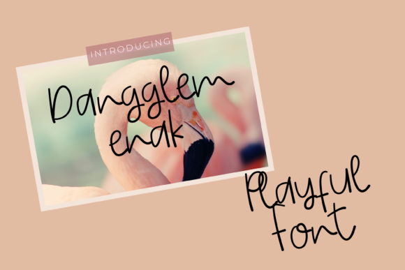 Dangglem Enak Font Poster 1