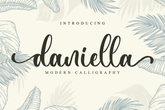 Daniella Font Poster 1