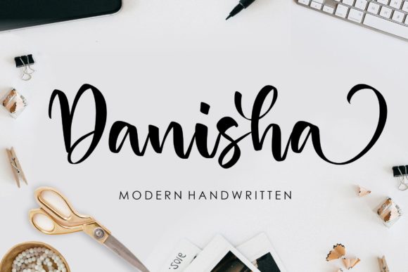 Danisha Font Poster 1